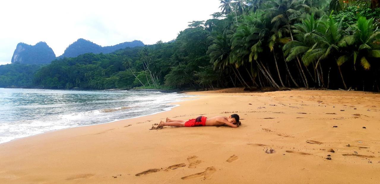 Pousadinha Mar Ave Ilha Principe Esterno foto
